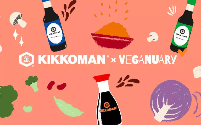 Defi Veganuary avec Kikkoman, Illustration, décoratif
