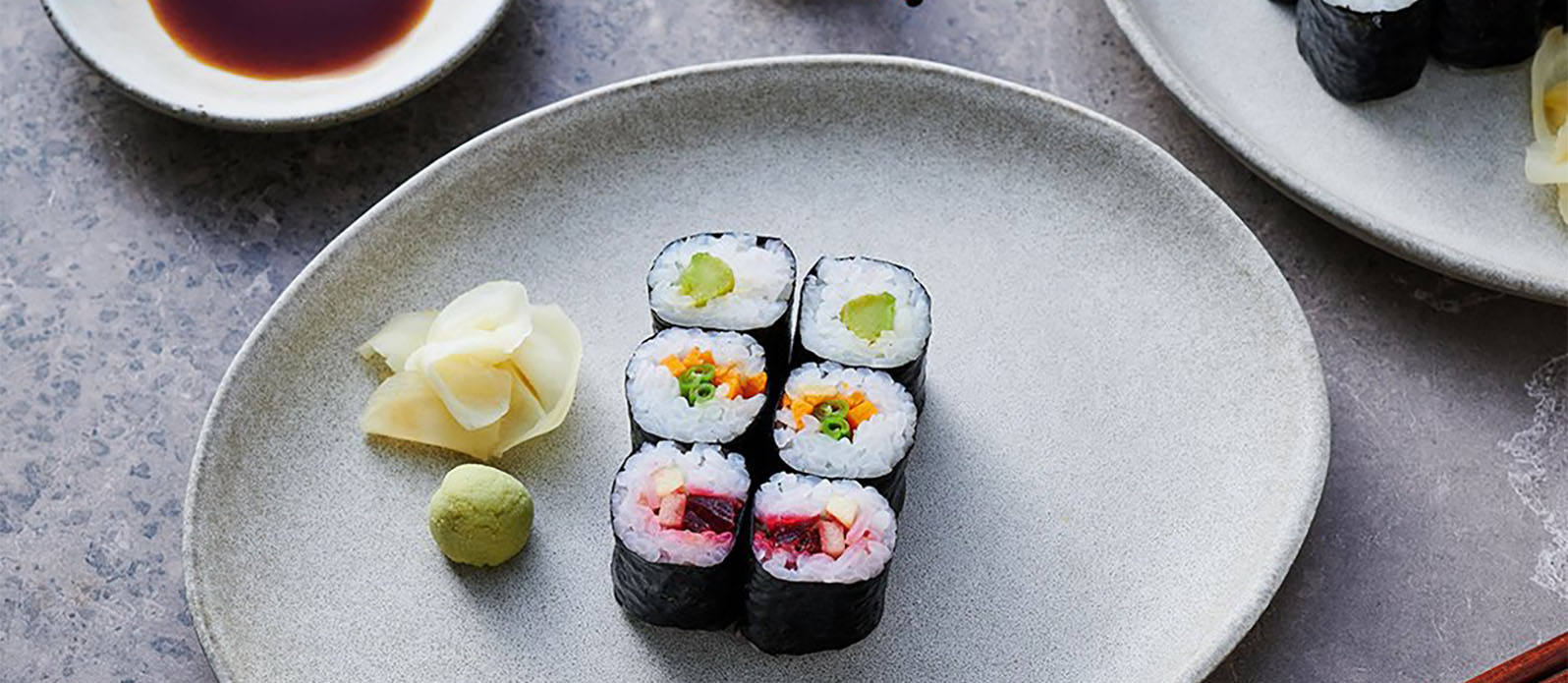 Vegetarian Maki Sushi – three ways - Kikkoman Trading Europe GmbH